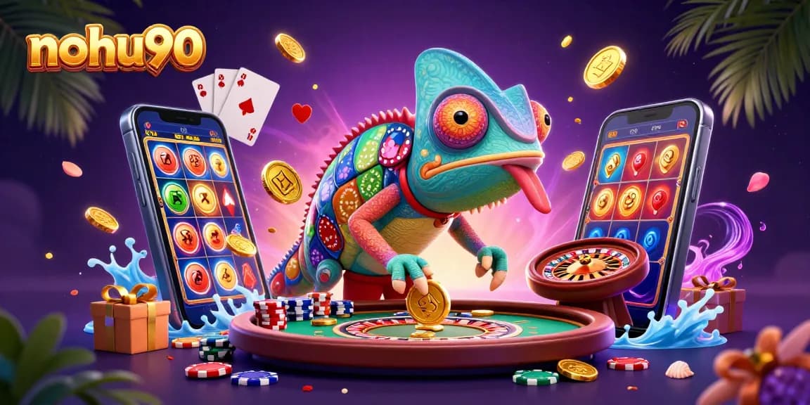 Experience vibrant nohu90 gameplay with colorful slots and thrilling casino action.