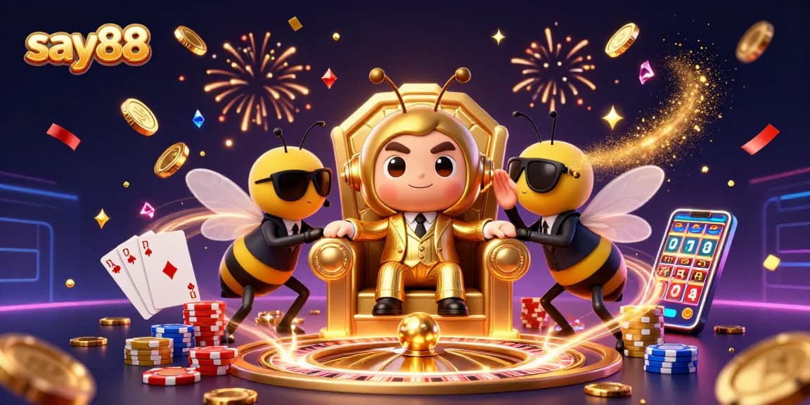 Experience thrill and excitement at say88 with dazzling casino games and vibrant illustrations.