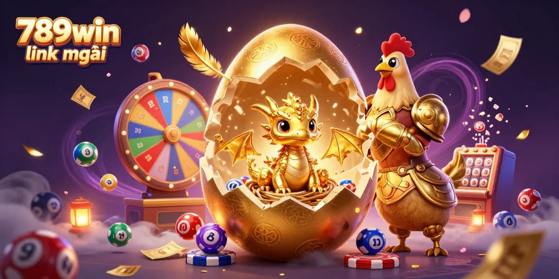 Play and win big with 789win link mới, featuring golden dragon and dynamic lottery elements.