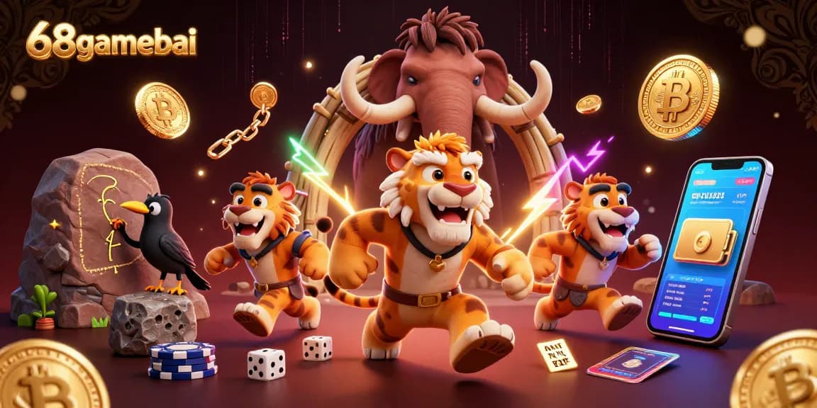 Experience exhilarating gameplay at 68gamebai while winning with vibrant casino elements and cryptocurrencies.