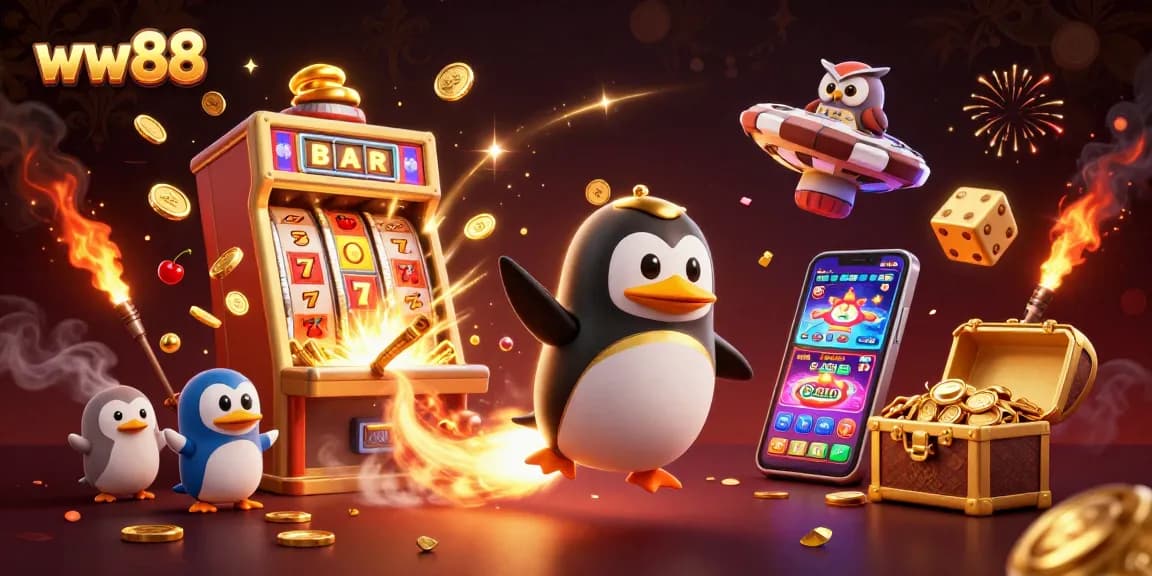 Experience thrilling jackpots at ww88 with vibrant slot machines and dynamic gaming elements.