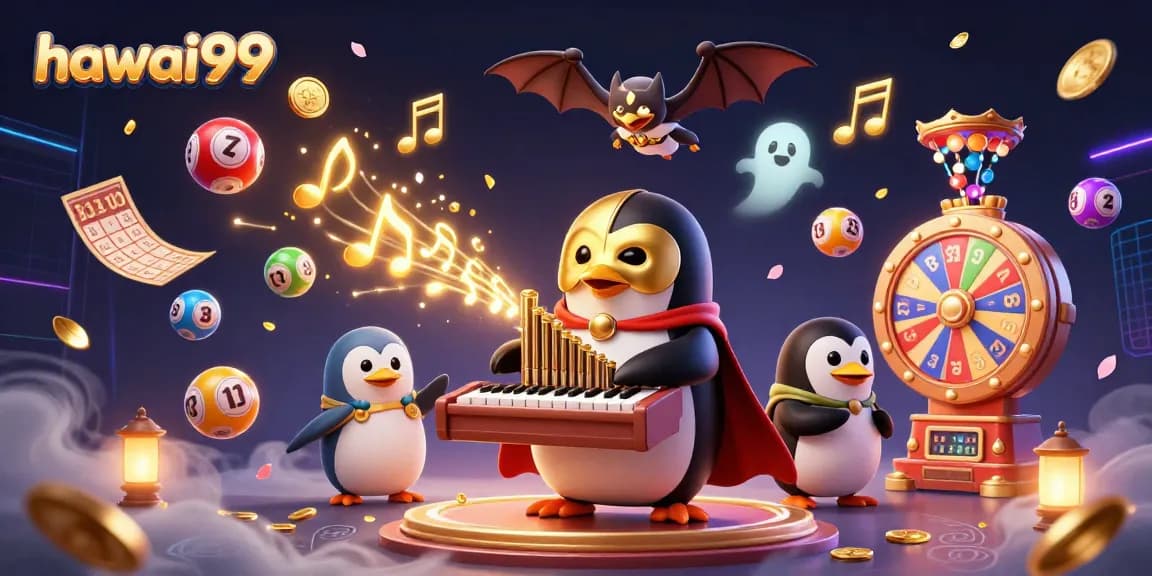 Enjoy thrilling moments with hawai99 as the phantom opera penguin celebrates wins.