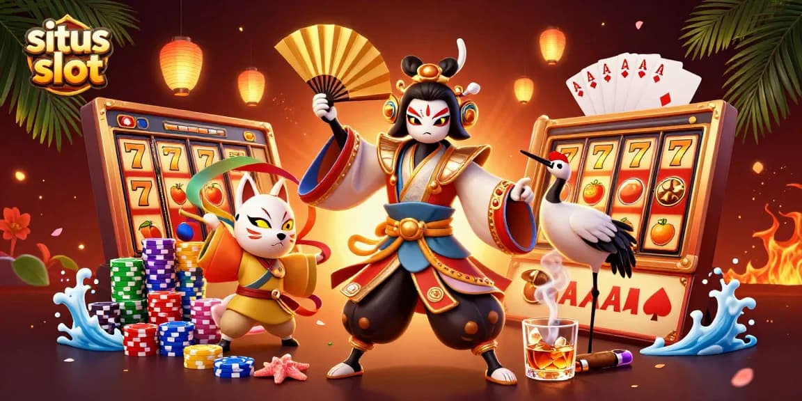 Menangkan pembayaran besar di situs slot dengan karakter 3D dalam suasana kasino yang memikat.
