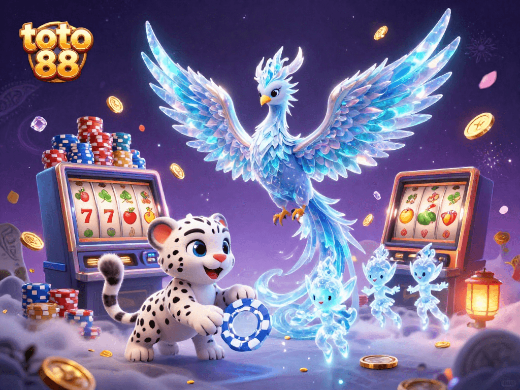 Experience the thrill of toto 88 with vibrant 3D characters and engaging casino elements.