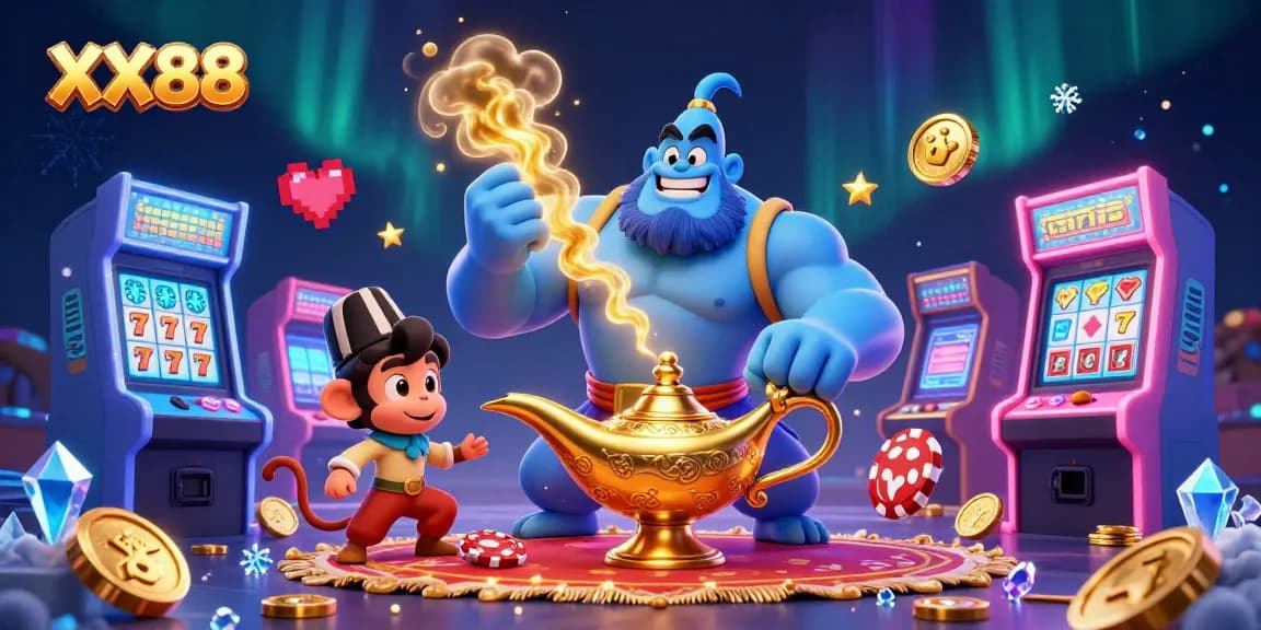 Engage with thrilling slot games, jackpots, and poker chips at XX88 online casino.