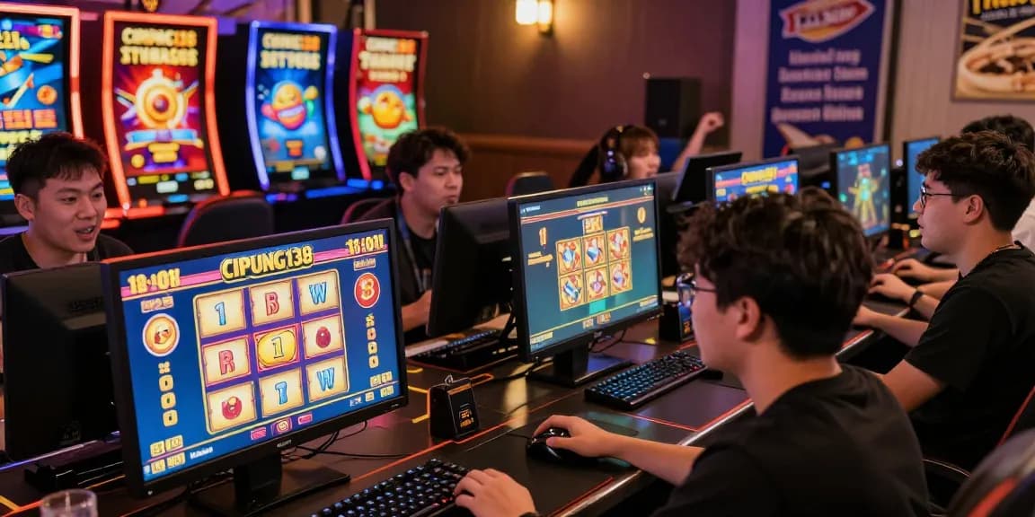 cipung138: Pemain slot online antusias beraksi di CIPUNG138 dengan suasana penuh keceriaan.