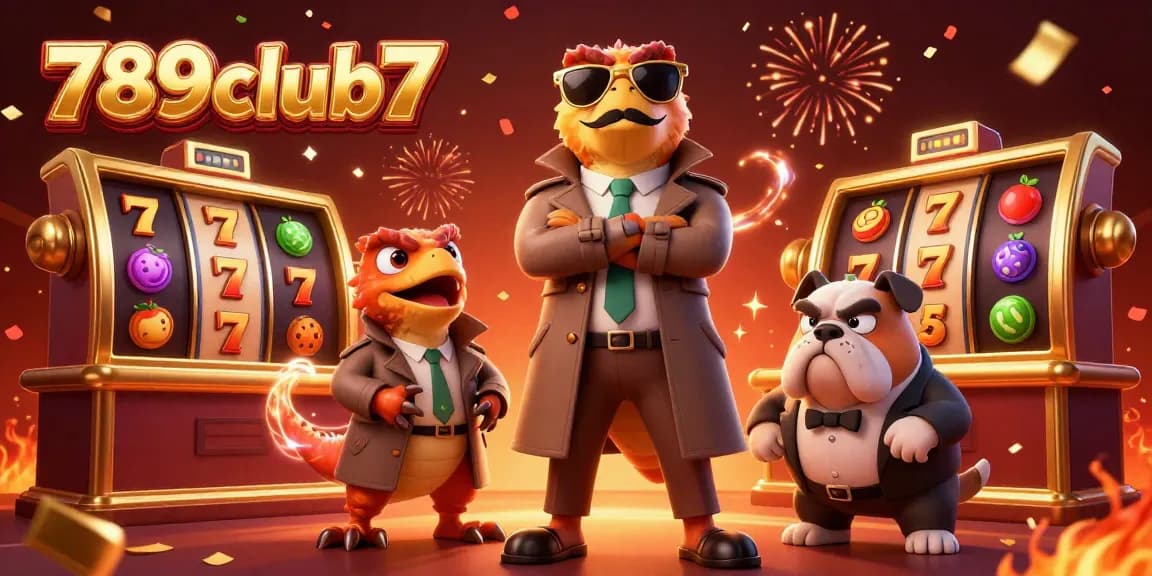 Experience thrilling games at 789club7 with vibrant slots and celebratory effects.