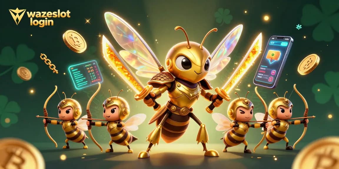 Engage with WAZESLOT login for cutting-edge slot gaming experiences featuring unique 3D visuals.