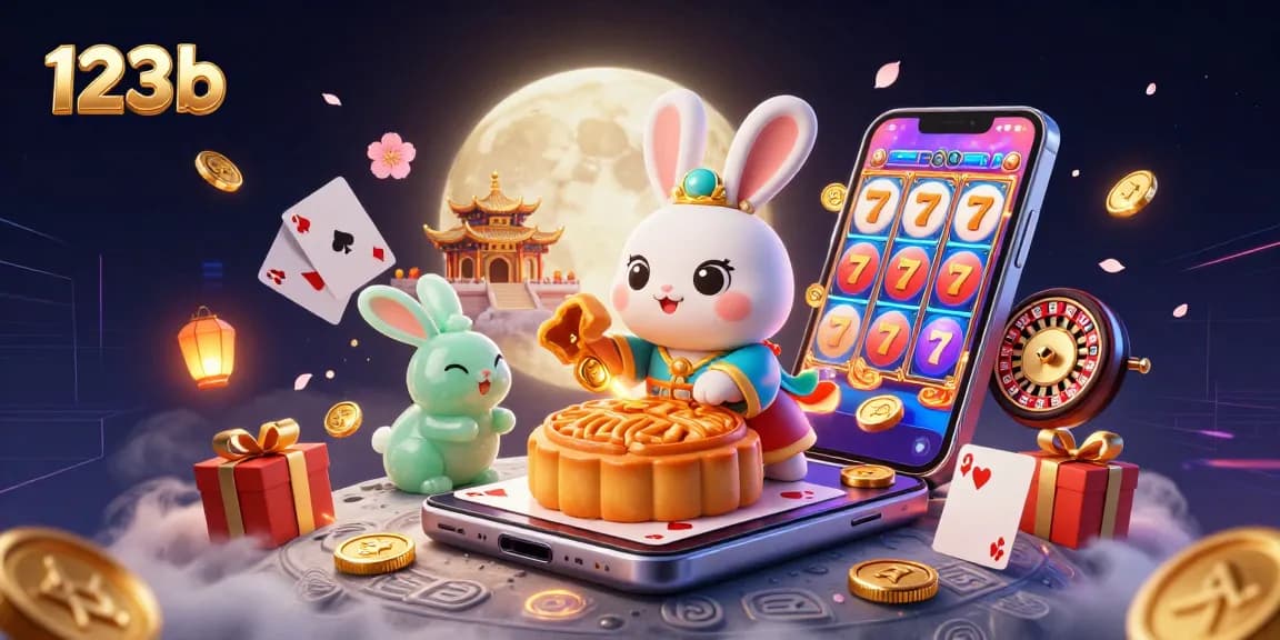 Engage with 123b's captivating moon-themed casino scene featuring dynamic gaming elements.