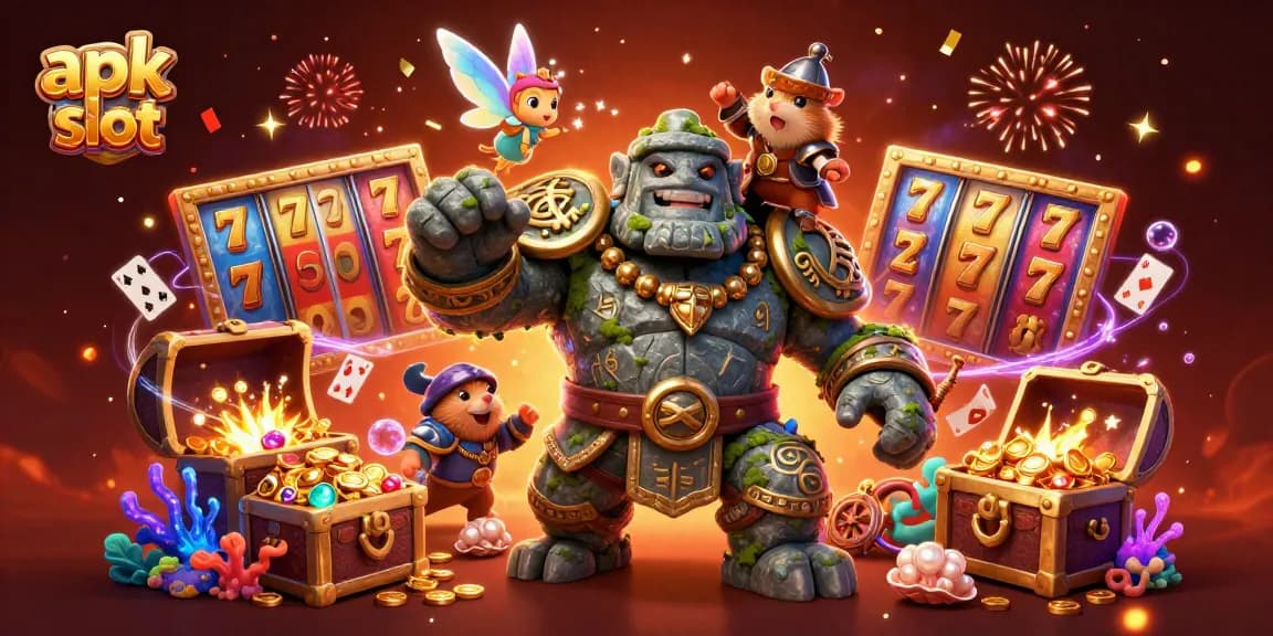 Menangkan slot gacor dengan apk slot melalui desain 3D yang magis dan interaktif.