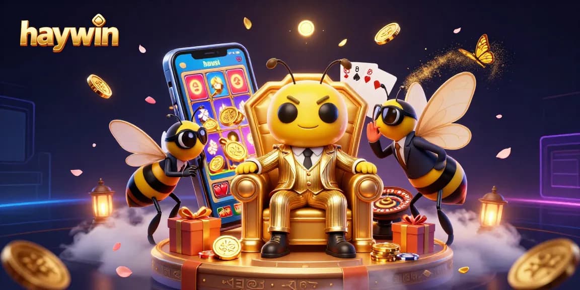 Experience exciting gameplay at haywin with diverse casino elements in a vibrant scene.