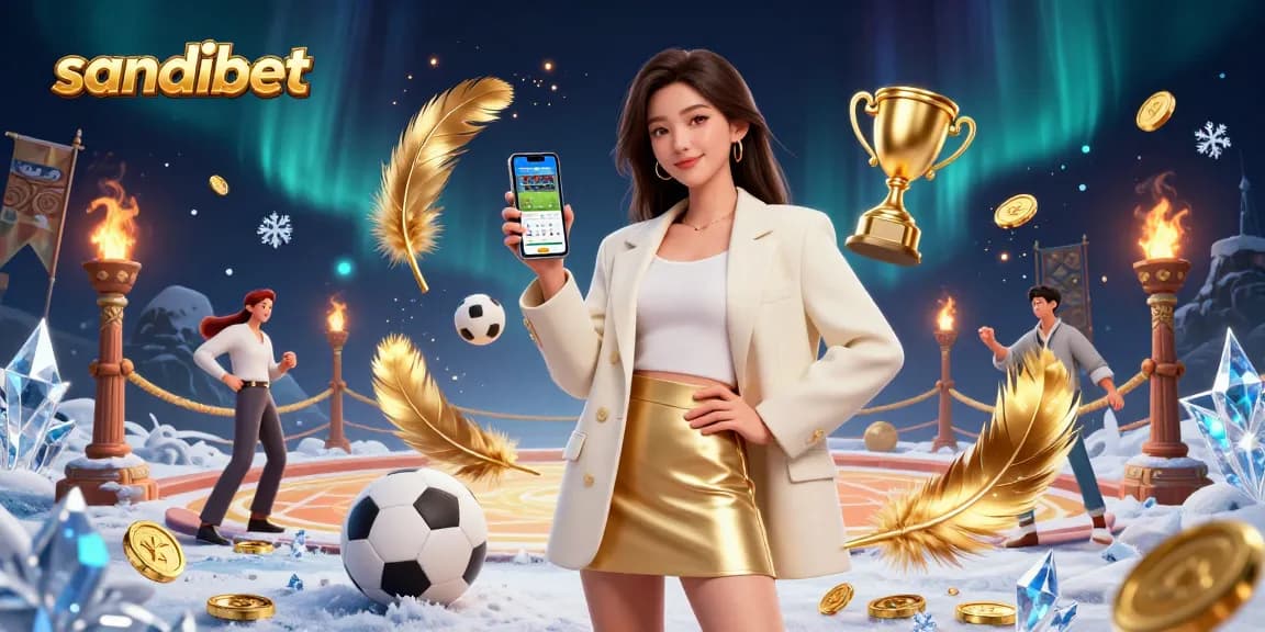 Experience the thrilling sports betting vibes on sandibet with vibrant gaming elements and immersive visuals.