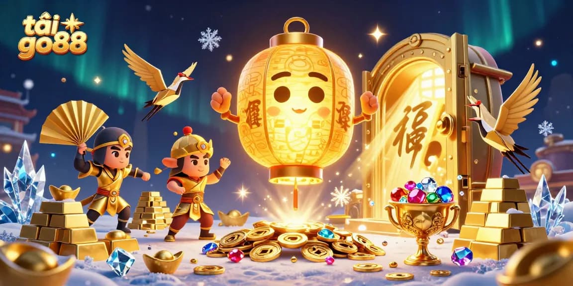 Engage with the thrilling world of tải go88 featuring vibrant casino imagery and a golden lantern spirit.