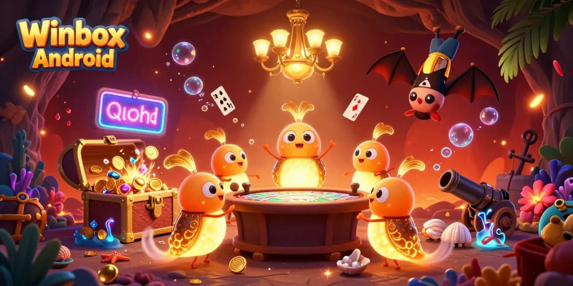 Experience thrilling gameplay with the vibrant Winbox Android app, lighting up your casino adventure.