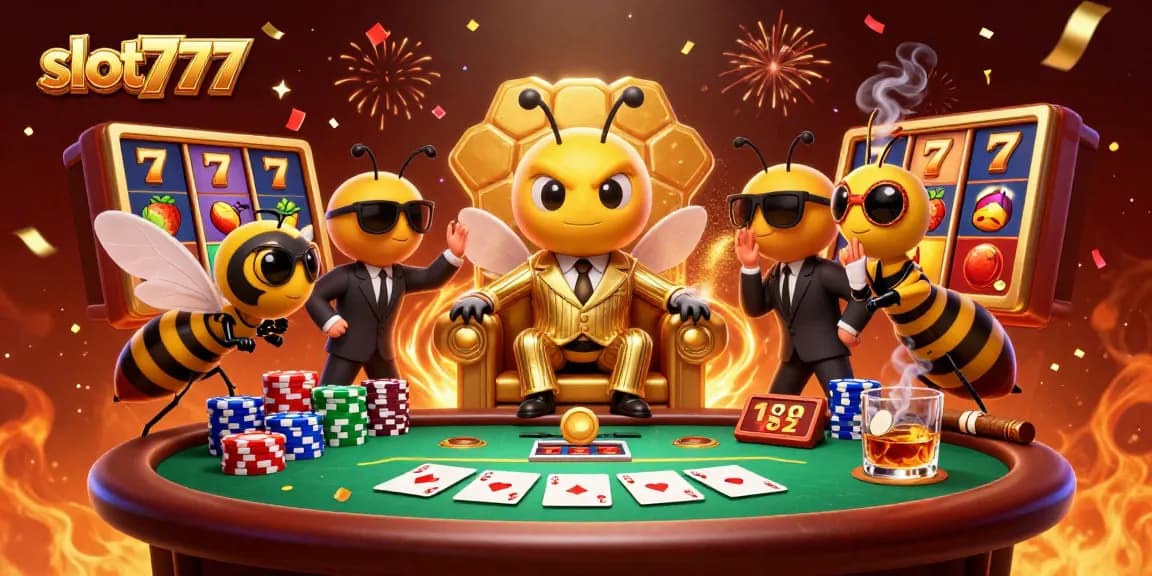 Spin the reels at slot777 and experience thrilling jackpots in a vibrant casino scene.
