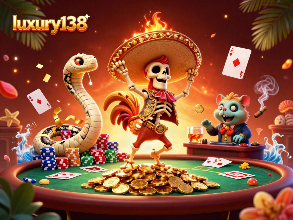 Menang dengan luxury138 di permainan kartu poker yang penuh warna dan karakter unik.