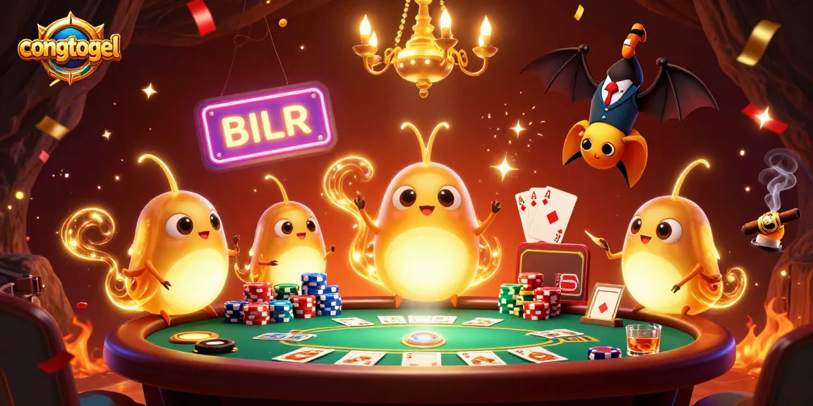 Join the excitement at congtogel with our glowing cave casino filled with vibrant game elements.