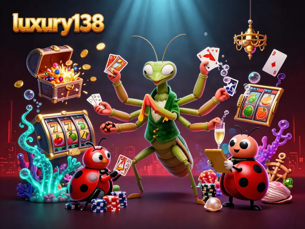Join the fun at luxury138 for exhilarating slot action with vibrant casino illustrations!