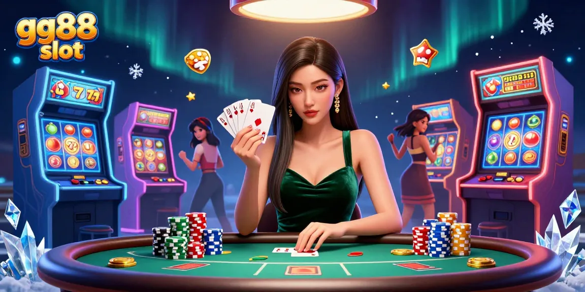 Experience the thrill of gg88 slot with immersive casino scenes featuring strategic gameplay and vibrant game elements.