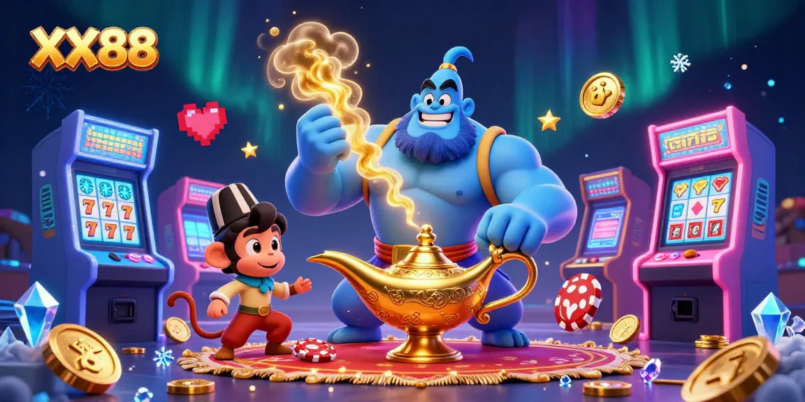 Engage with thrilling slot games, jackpots, and poker chips at XX88 online casino.