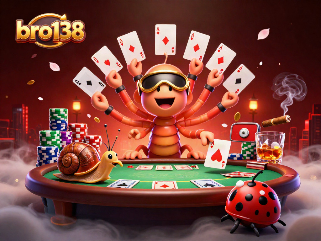 Engage with bro138 and experience thrilling poker action in a vibrant casino setting.