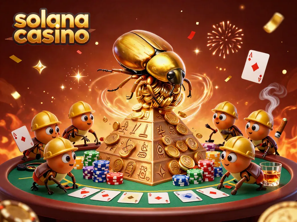 Experience extraordinary gaming action at the solana casino with vibrant illustrations and exciting elements.