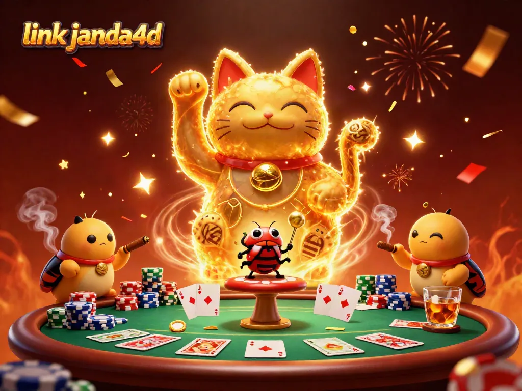 Menangkan hadiah besar dengan link janda4d, simbol keberuntungan dalam permainan kasino.
