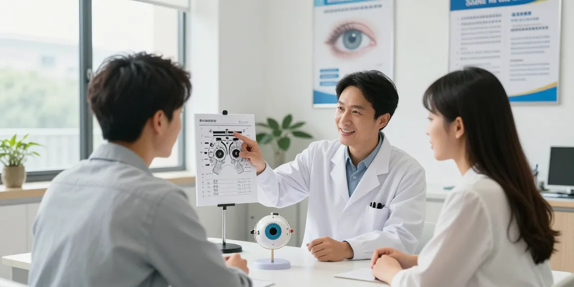 Consultation at SNU Eye Clinic exploring icl meaning slang and advanced vision correction treatments.