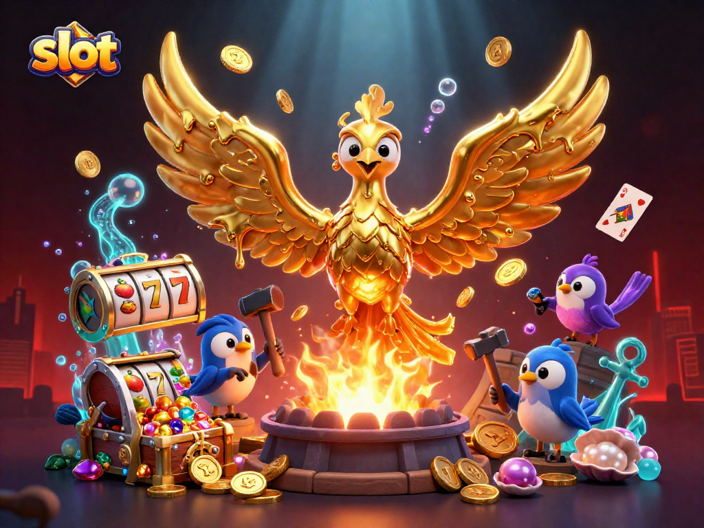 Spin the reels with excitement at slot games featuring golden phoenix and treasure galore!