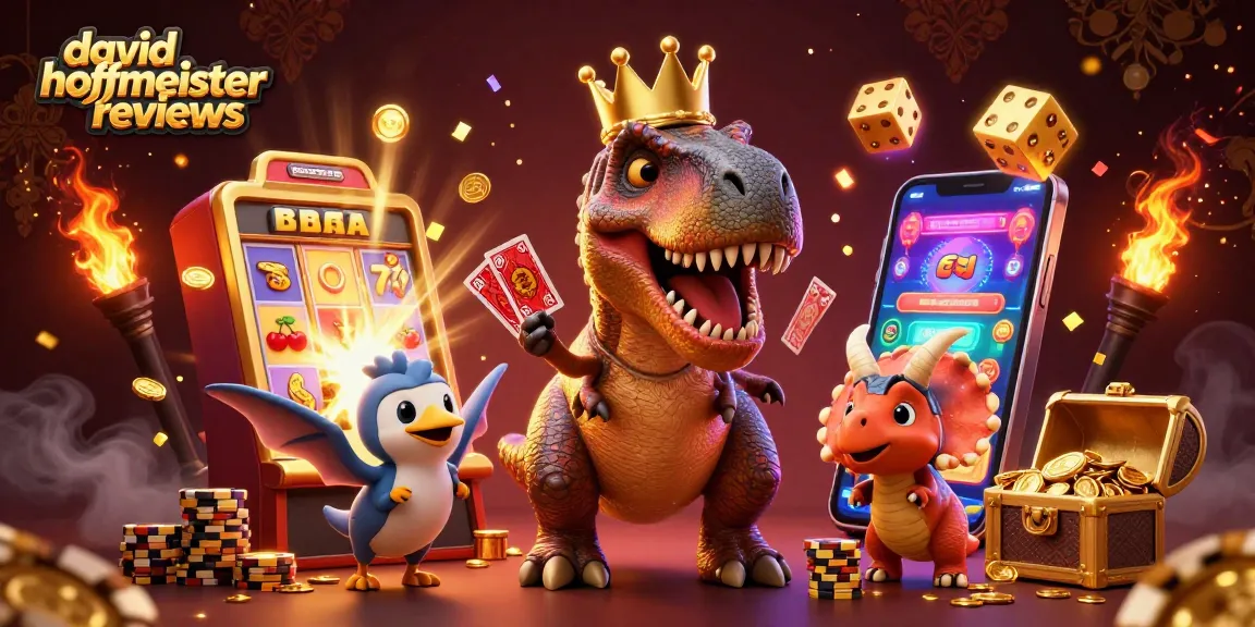 Engage with captivating david hoffmeister reviews through thrilling casino games illustrated with vibrant characters.