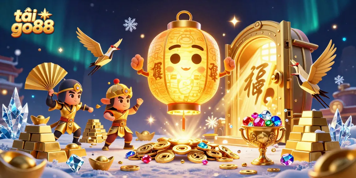 Engage with the thrilling world of tải go88 featuring vibrant casino imagery and a golden lantern spirit.