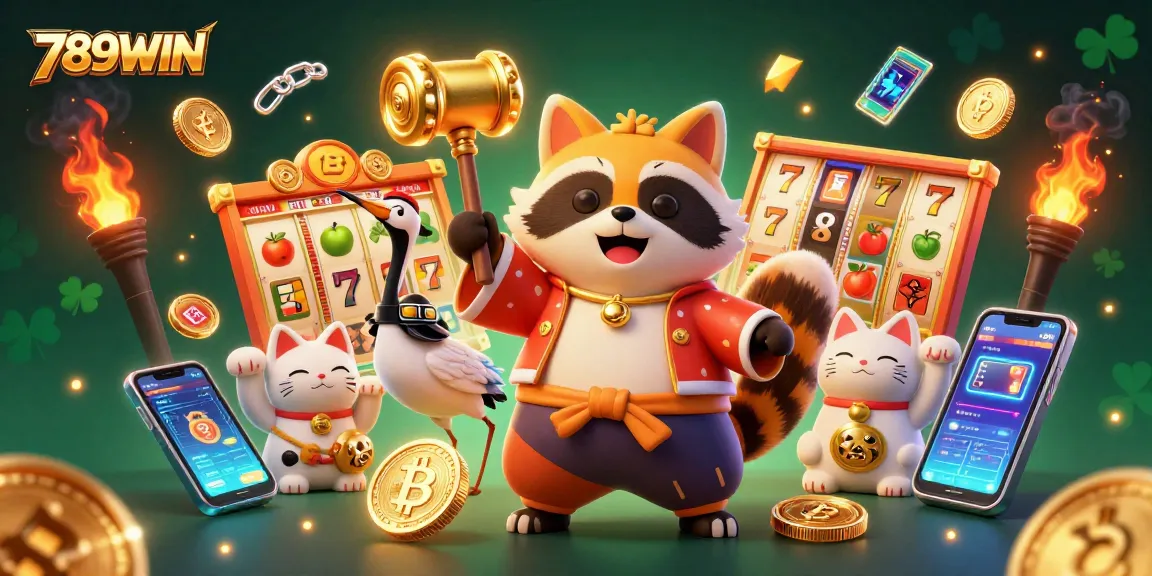 Experience thrilling gameplay with vibrant 789WIN illustrations showcasing energetic casino excitement.