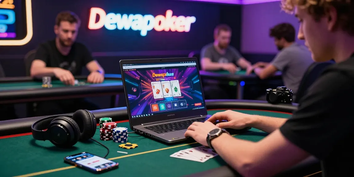 Pengalaman bermain poker online di Dewapoker dengan suasana yang menarik dan modern.