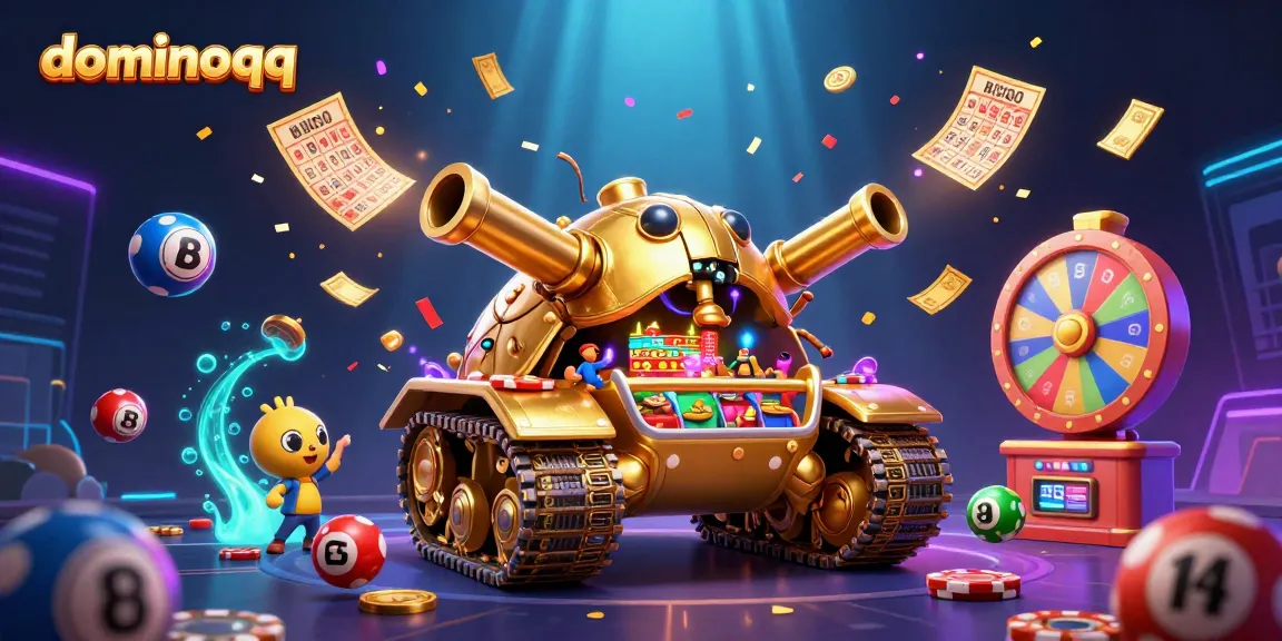 Experience the excitement of dominoqq with a vibrant casino scene featuring dynamic games and lively patrons.