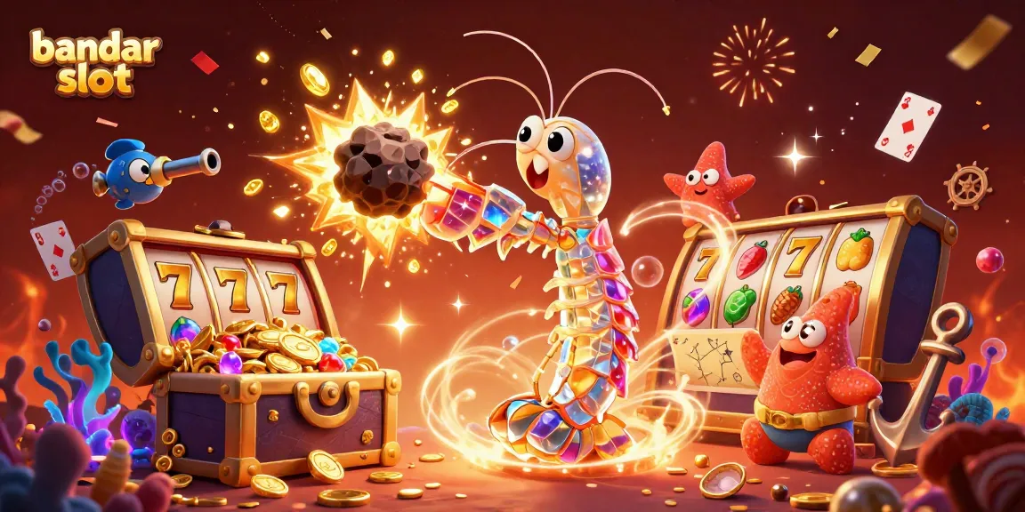 Menangkan bandar slot dengan ilustrasi 3D yang kaya warna, menampilkan keceriaan dan aktivitas di perjudian.